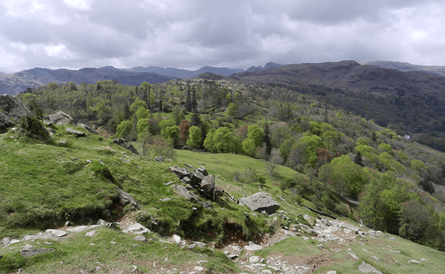 A view of the Lake District, Windermere
